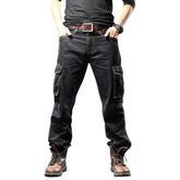 Orvinz Multi Pockets Denim Cargo Pant