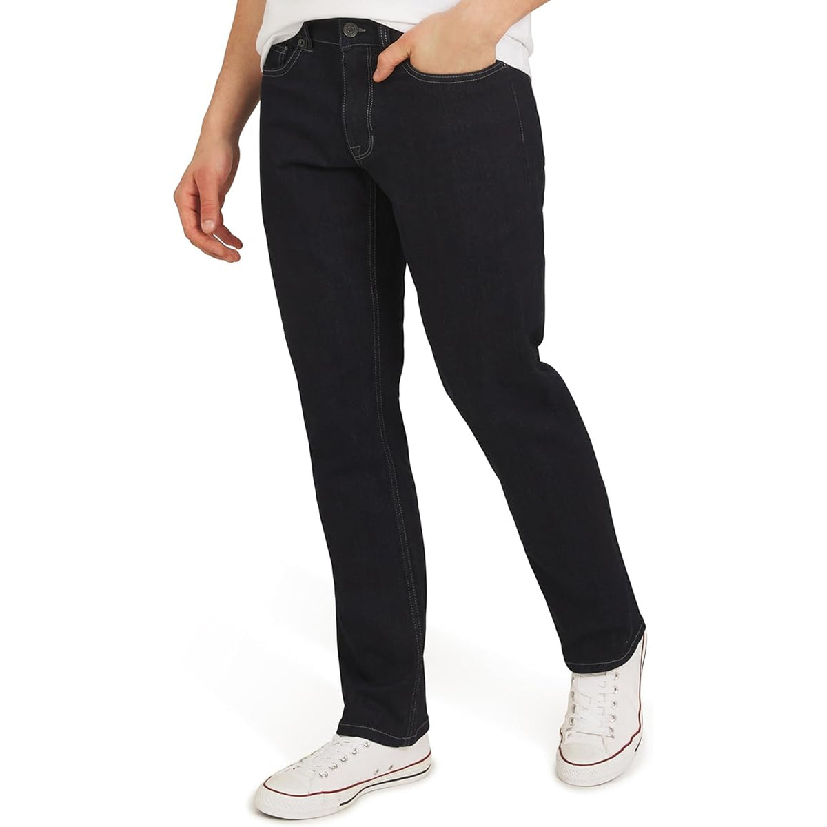 Orvinz Men's Slim Straight Fit Denim Jeans